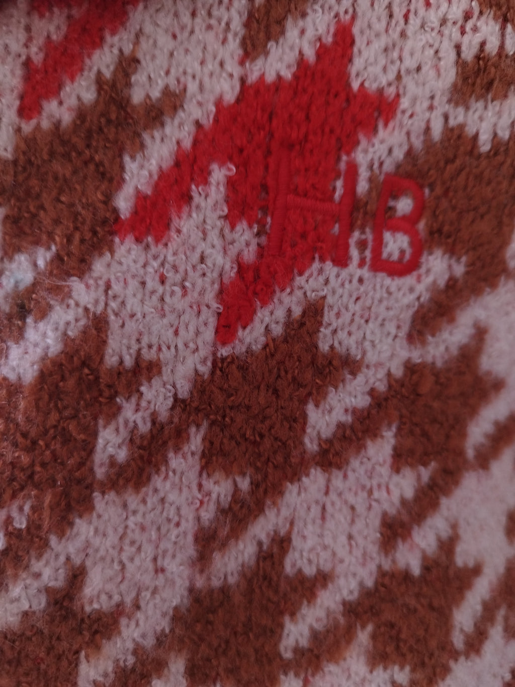 Jersey HAMPTON BAYS Punto Pata de Gallo Vichy Style