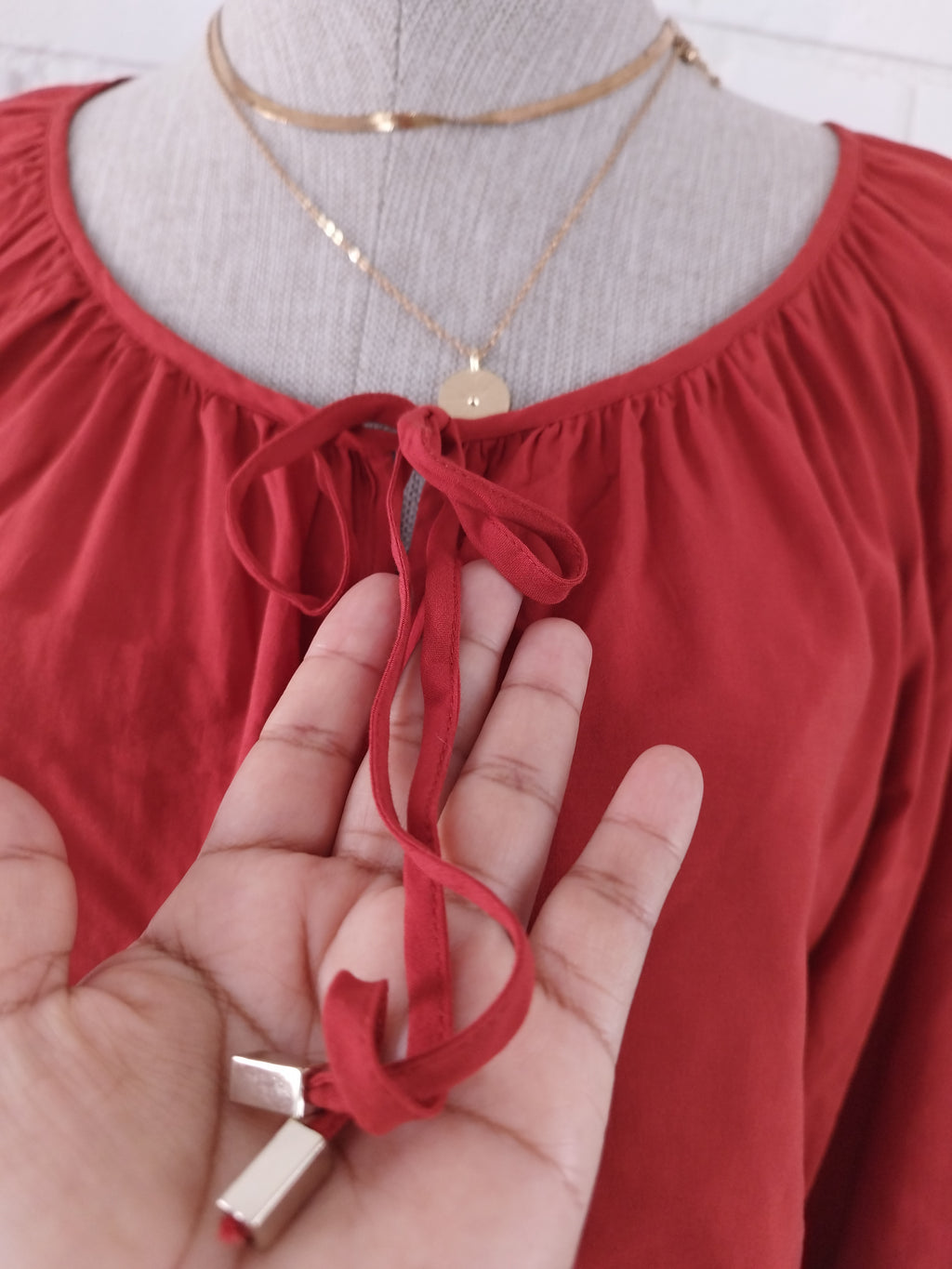 Blusa HALLHUBER Fluida mangas largas