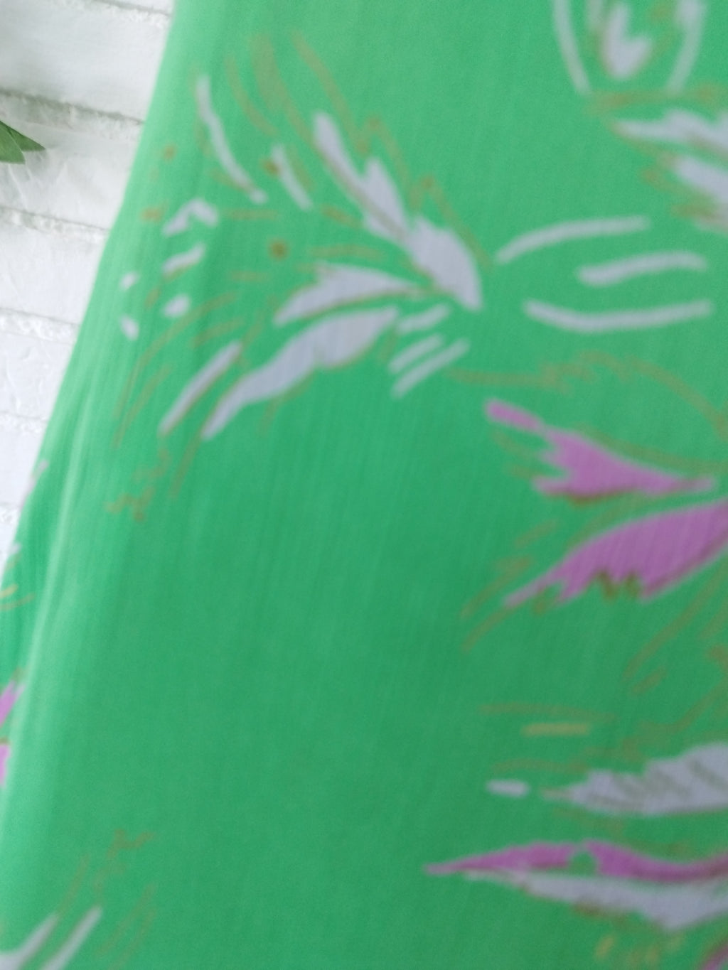 Robe lingerie vintage années 90, à imprimé floral fluide