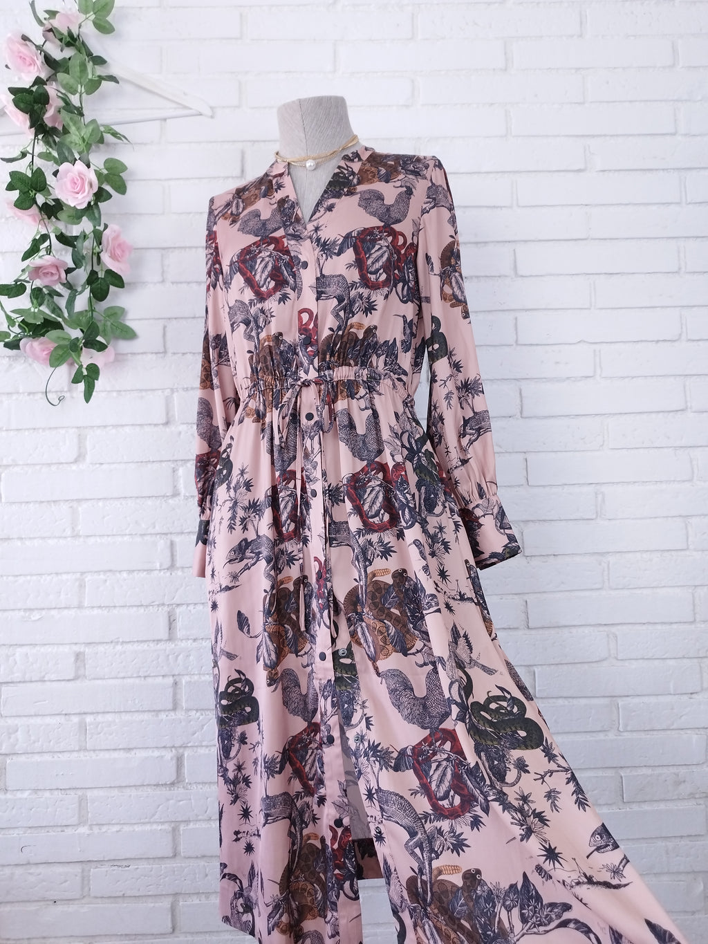 Vestido SCOTCH & SODA Midi Camisero Floral