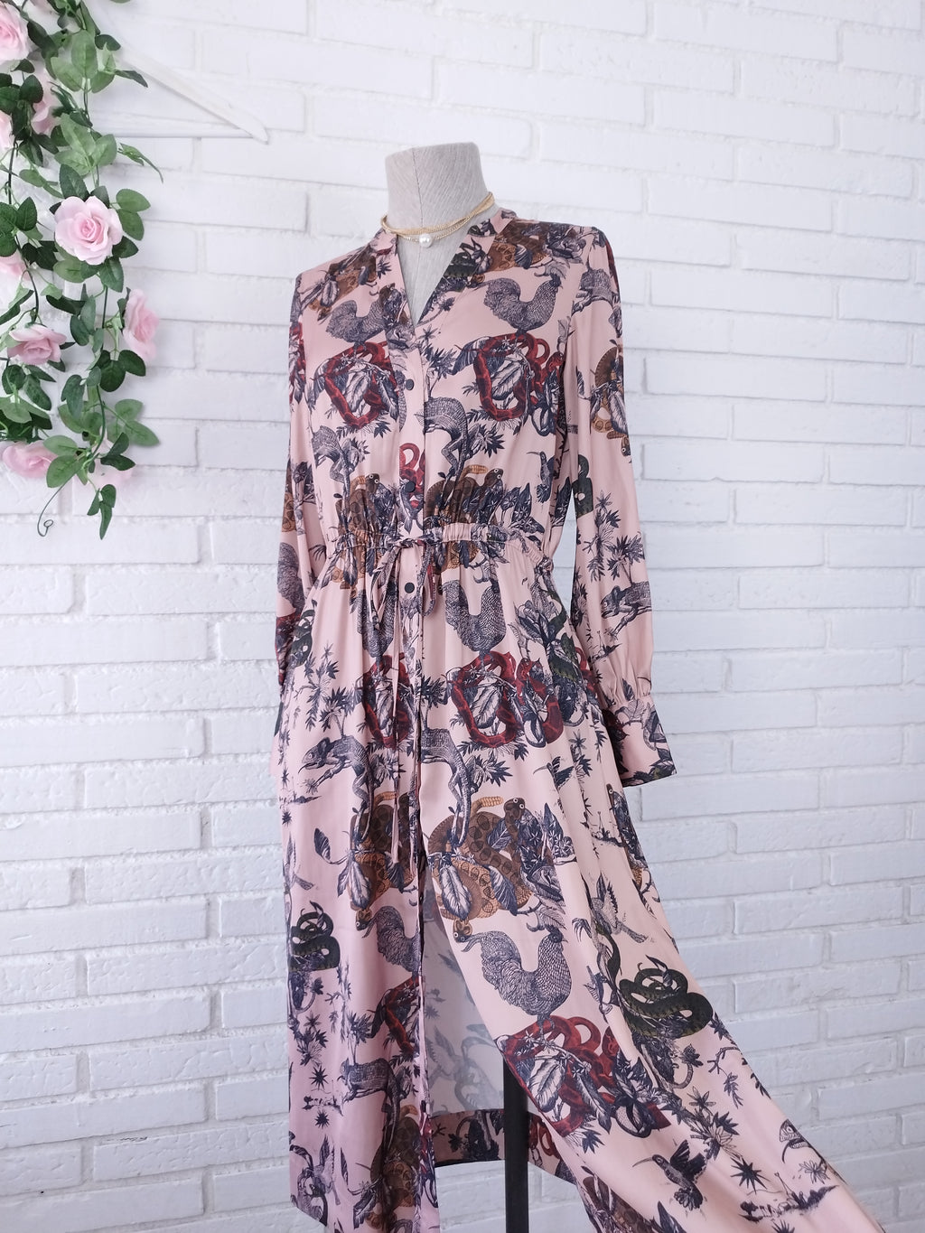Vestido SCOTCH & SODA Midi Camisero Floral