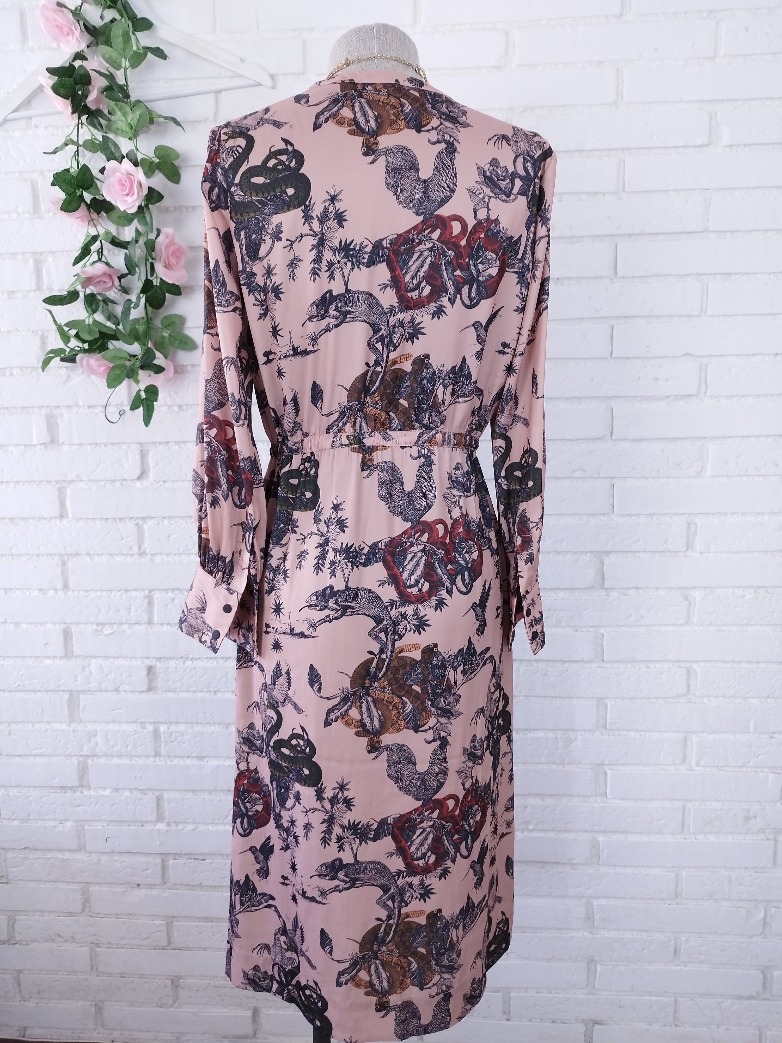 Vestido SCOTCH & SODA Midi Camisero Floral