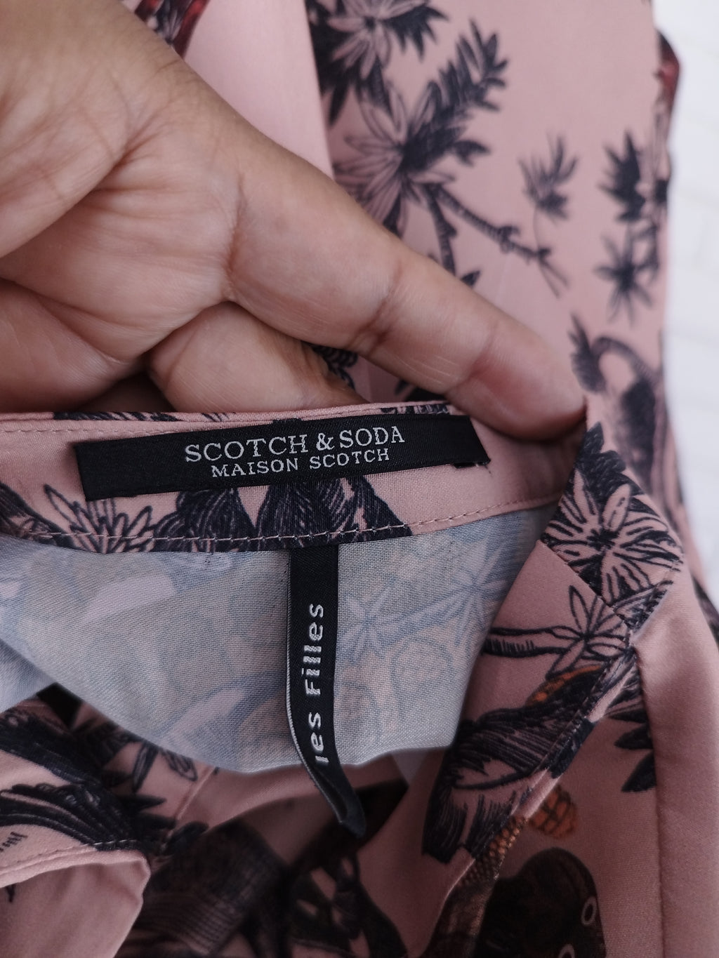 Vestido SCOTCH & SODA Midi Camisero Floral