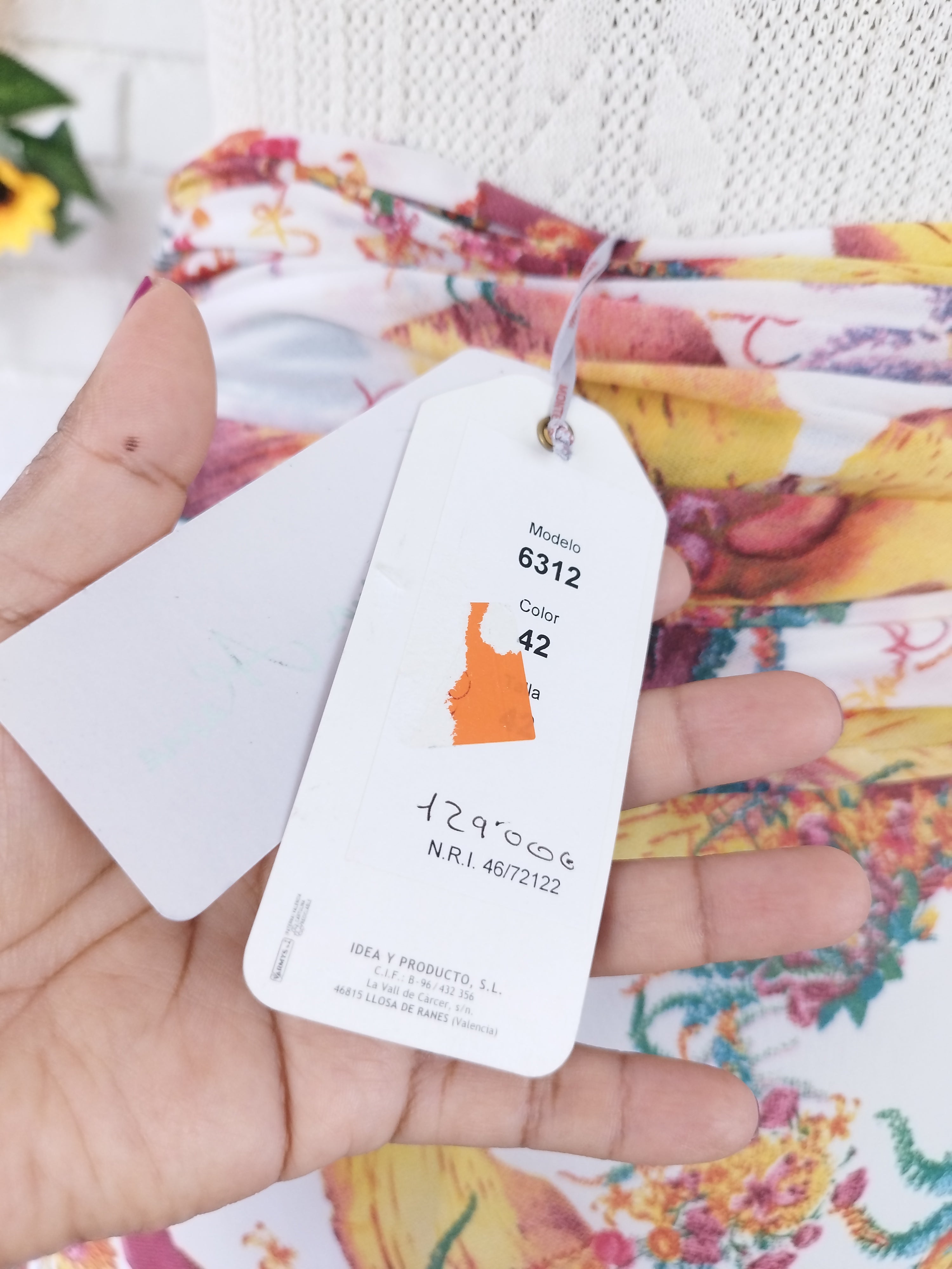 Montesinos Alama Vintage 90s Skirt — Ruched Waist, Asymmetric Hem & Tulle Print