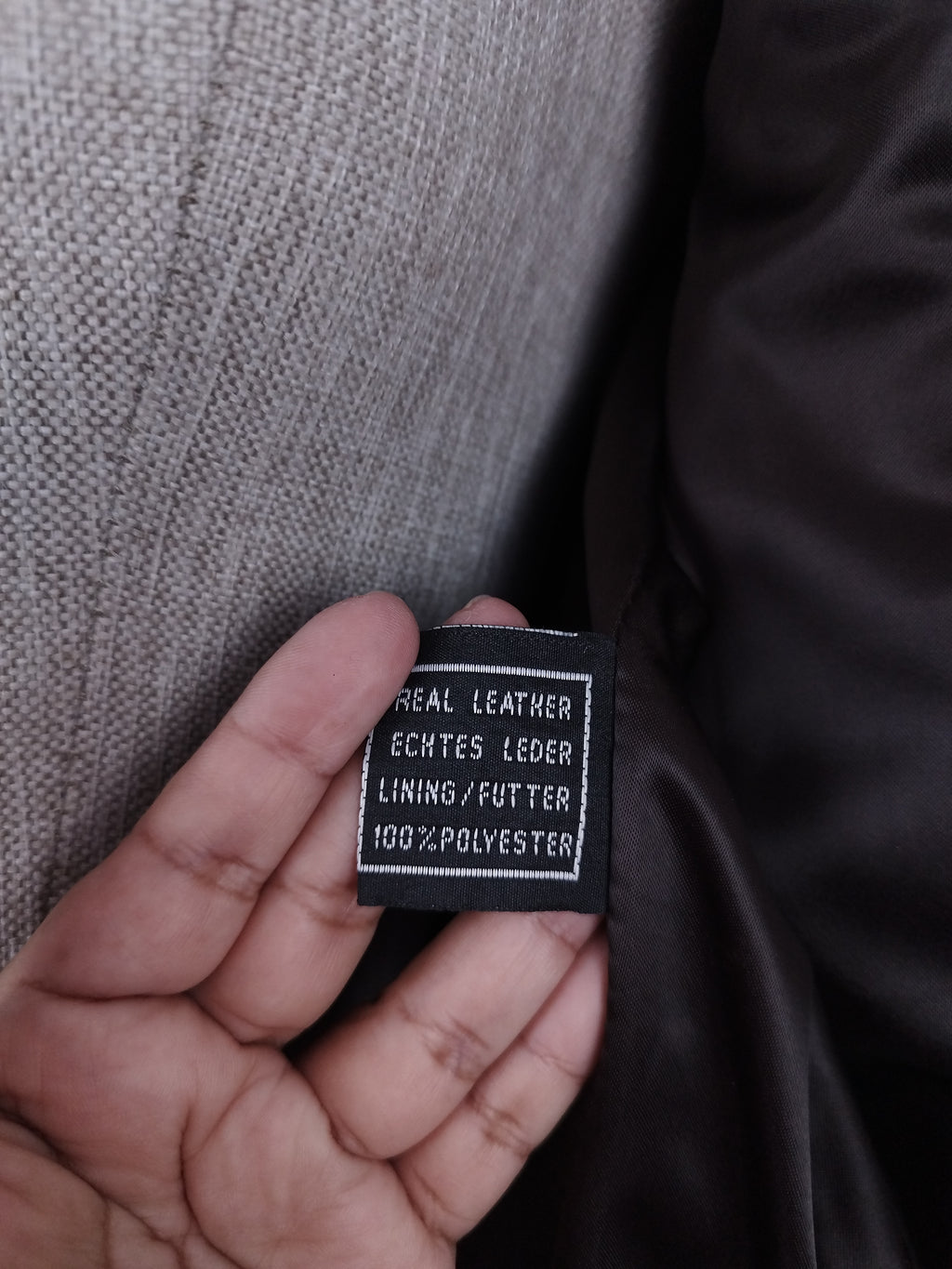 Veste de motard vintage en cuir véritable des années 90