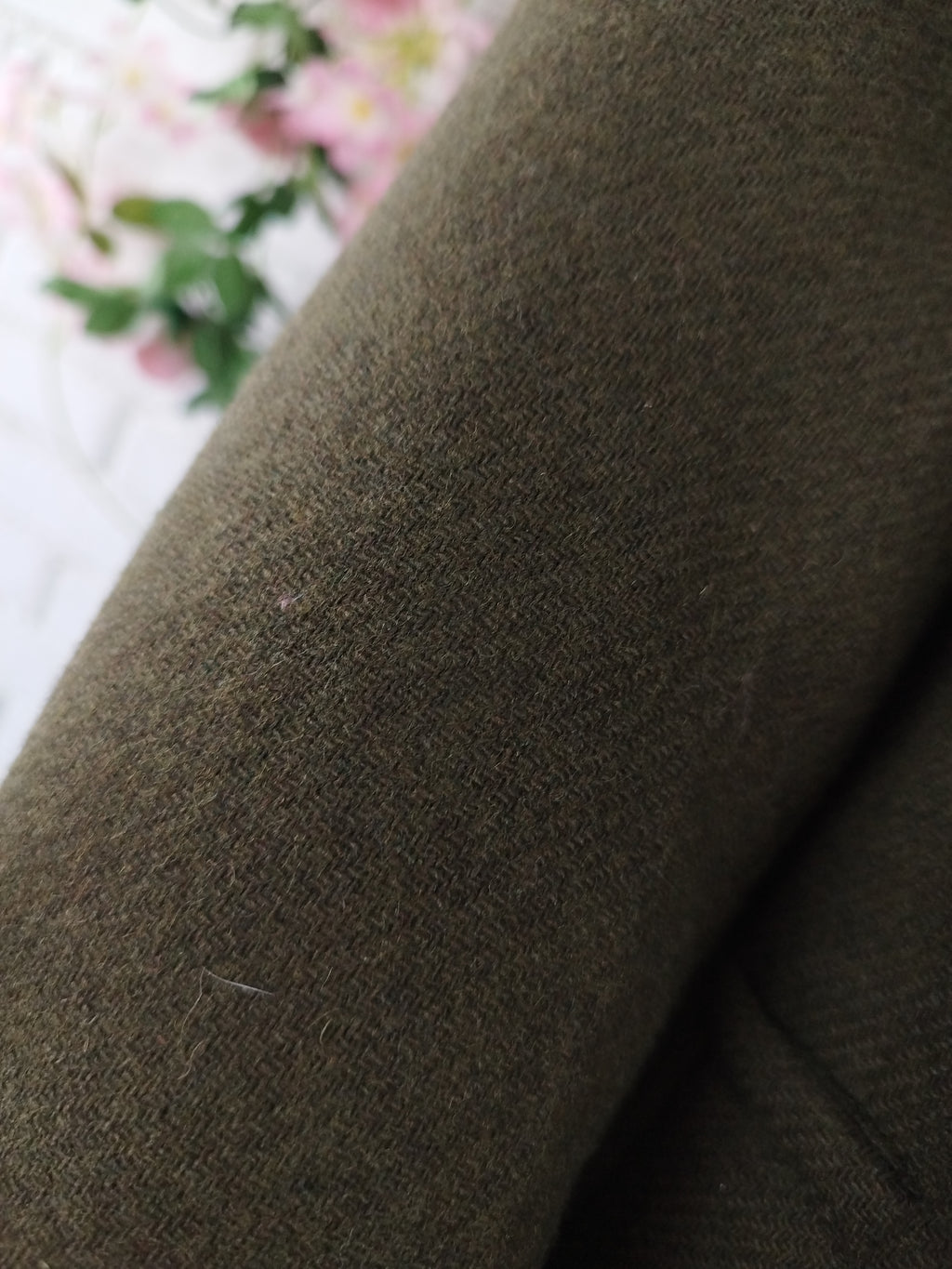 Manteau court en laine à boutons ZARA