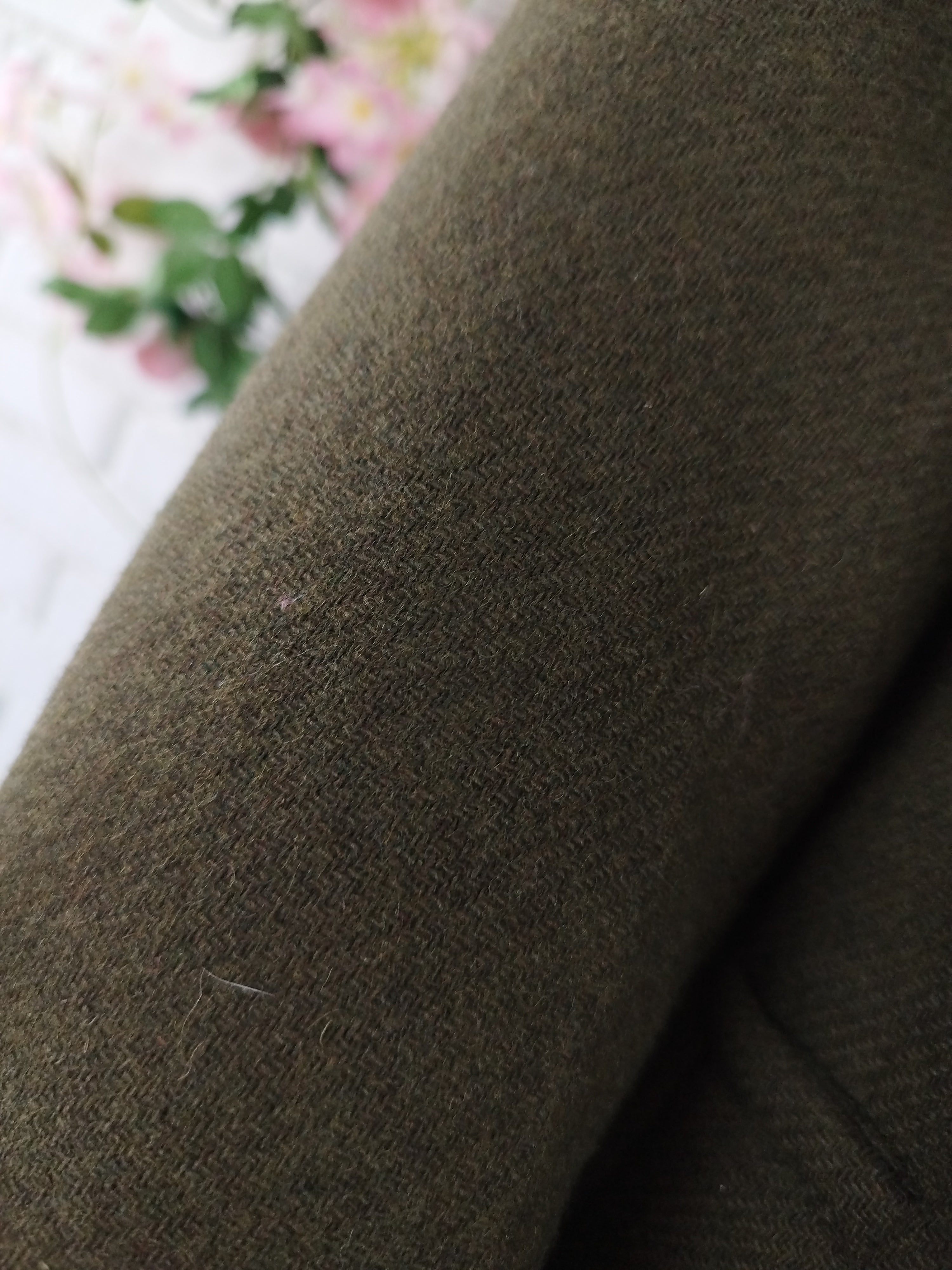 Manteau court en laine à boutons ZARA