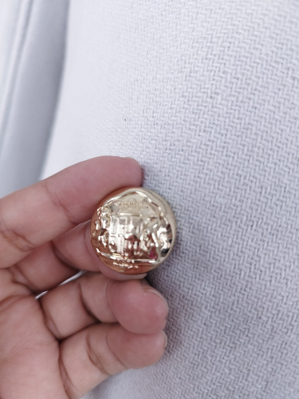 Manteau court en laine ZARA