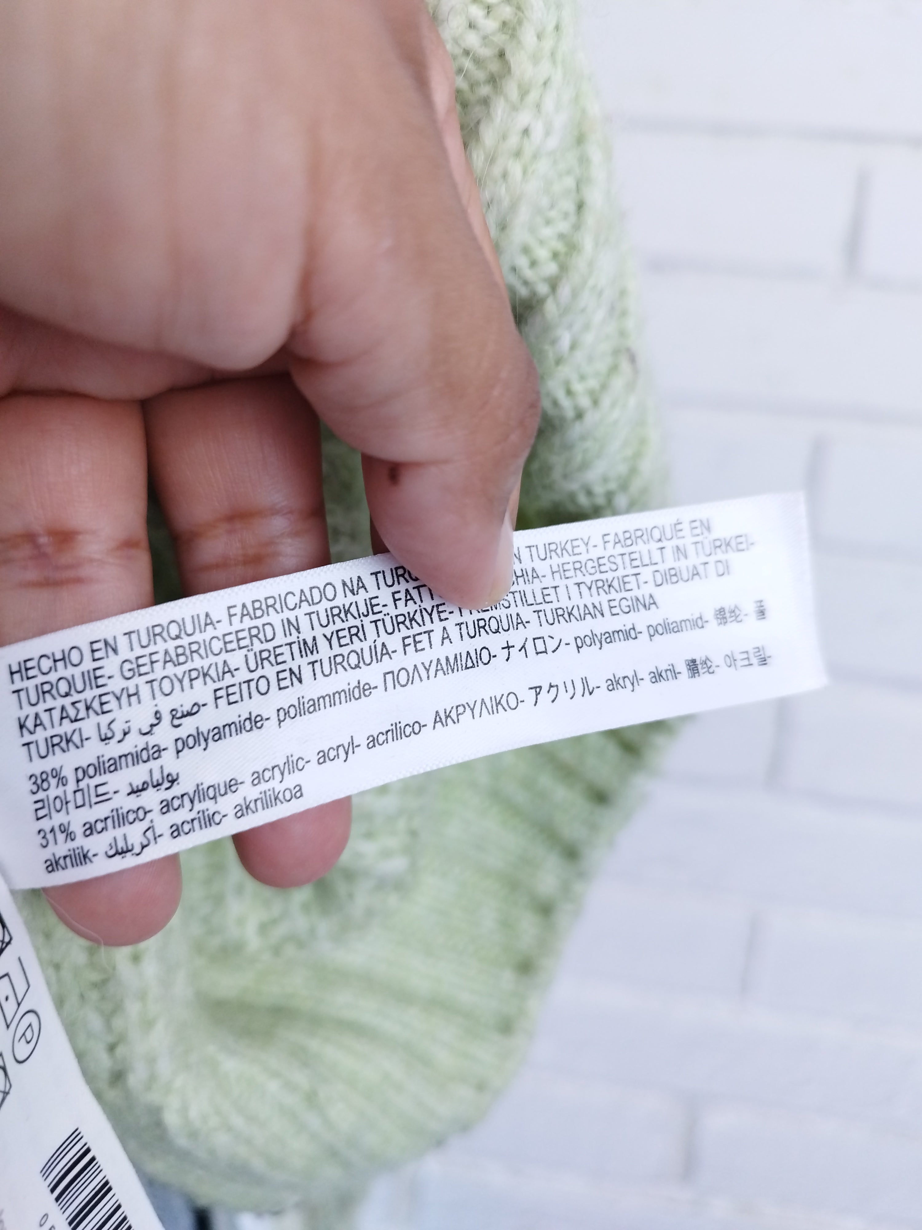 Pull en laine d'alpaga côtelée MASSIMO DUTTI