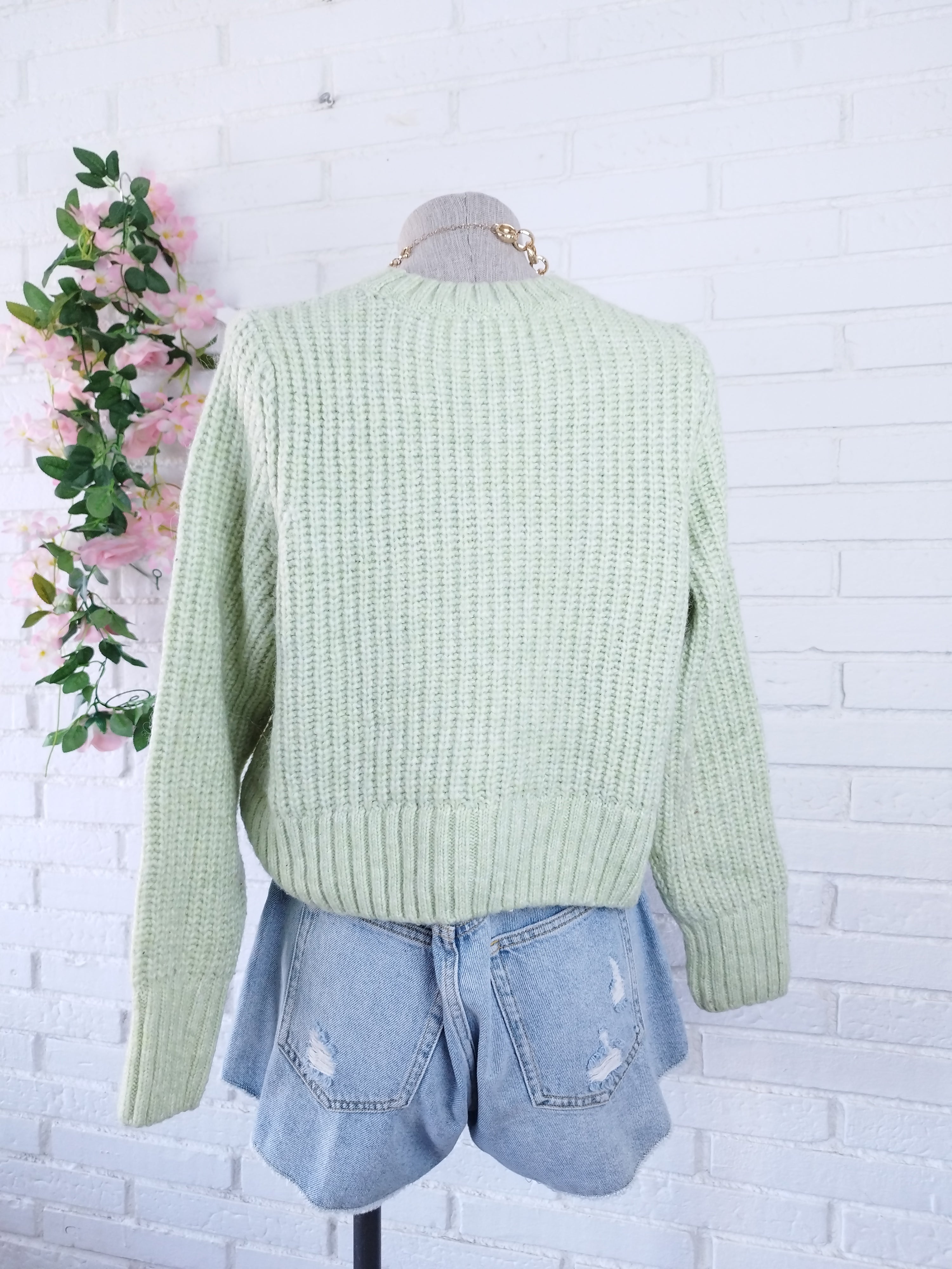 Pull en laine d'alpaga côtelée MASSIMO DUTTI