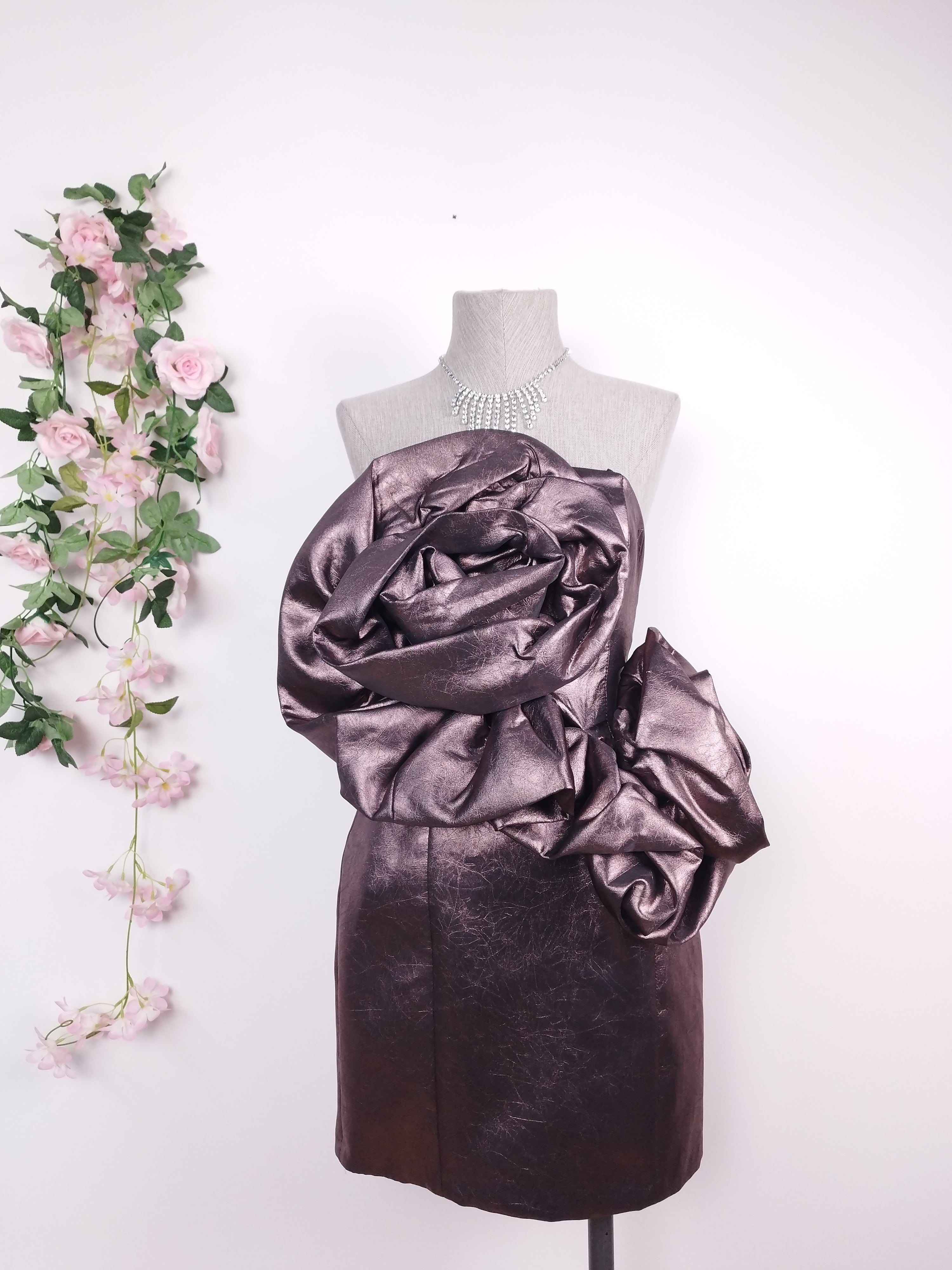 Robe de soirée courte en édition limitée ZARA