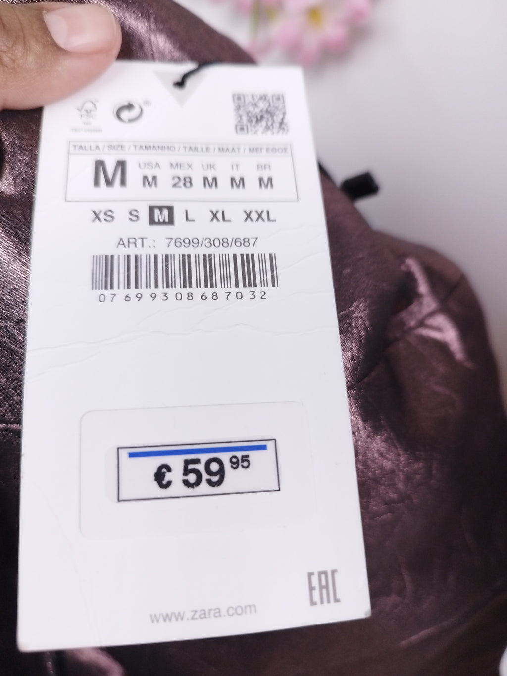 Robe de soirée courte en édition limitée ZARA