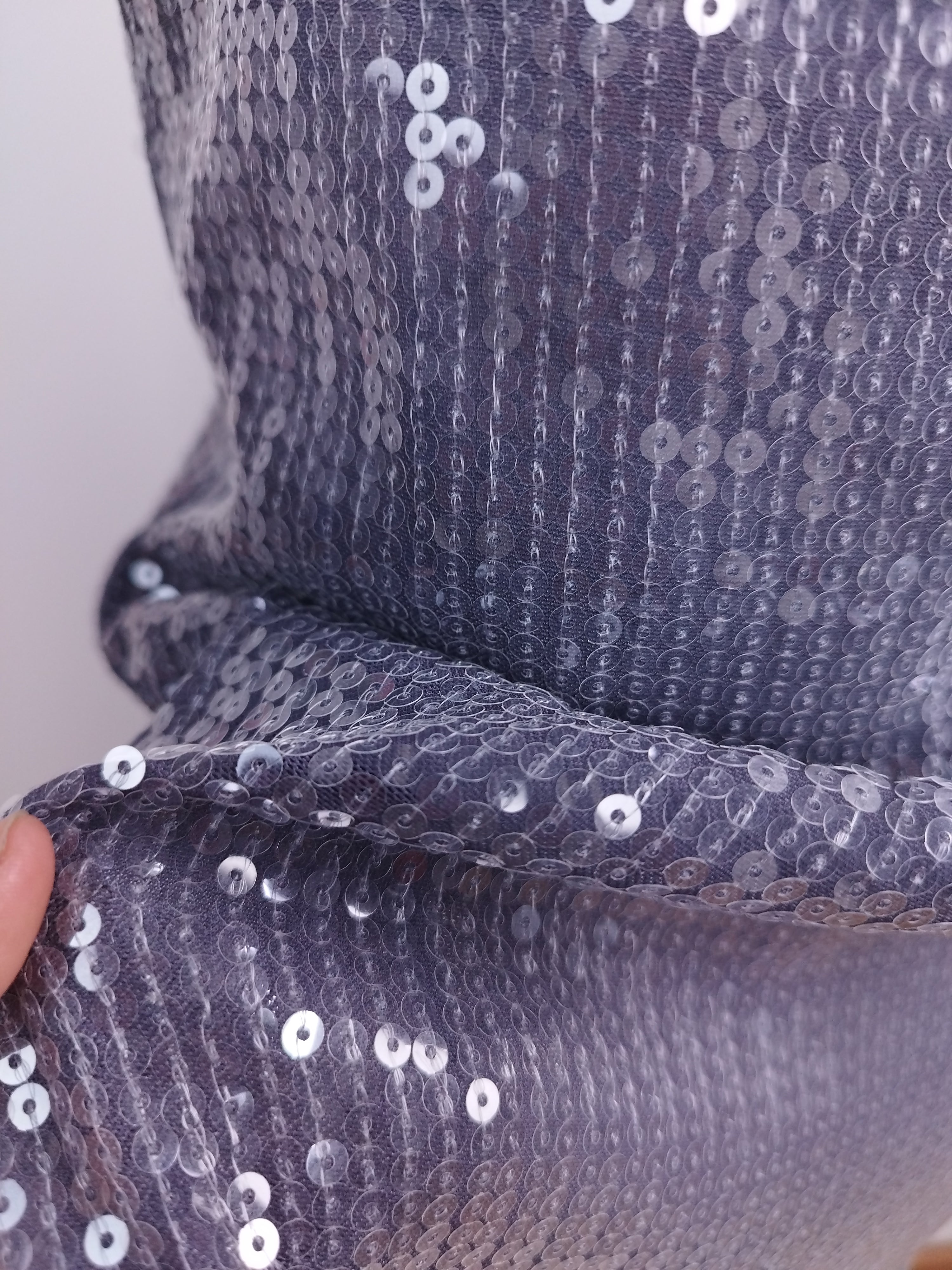 Robe de soirée lingerie à sequins ZARA