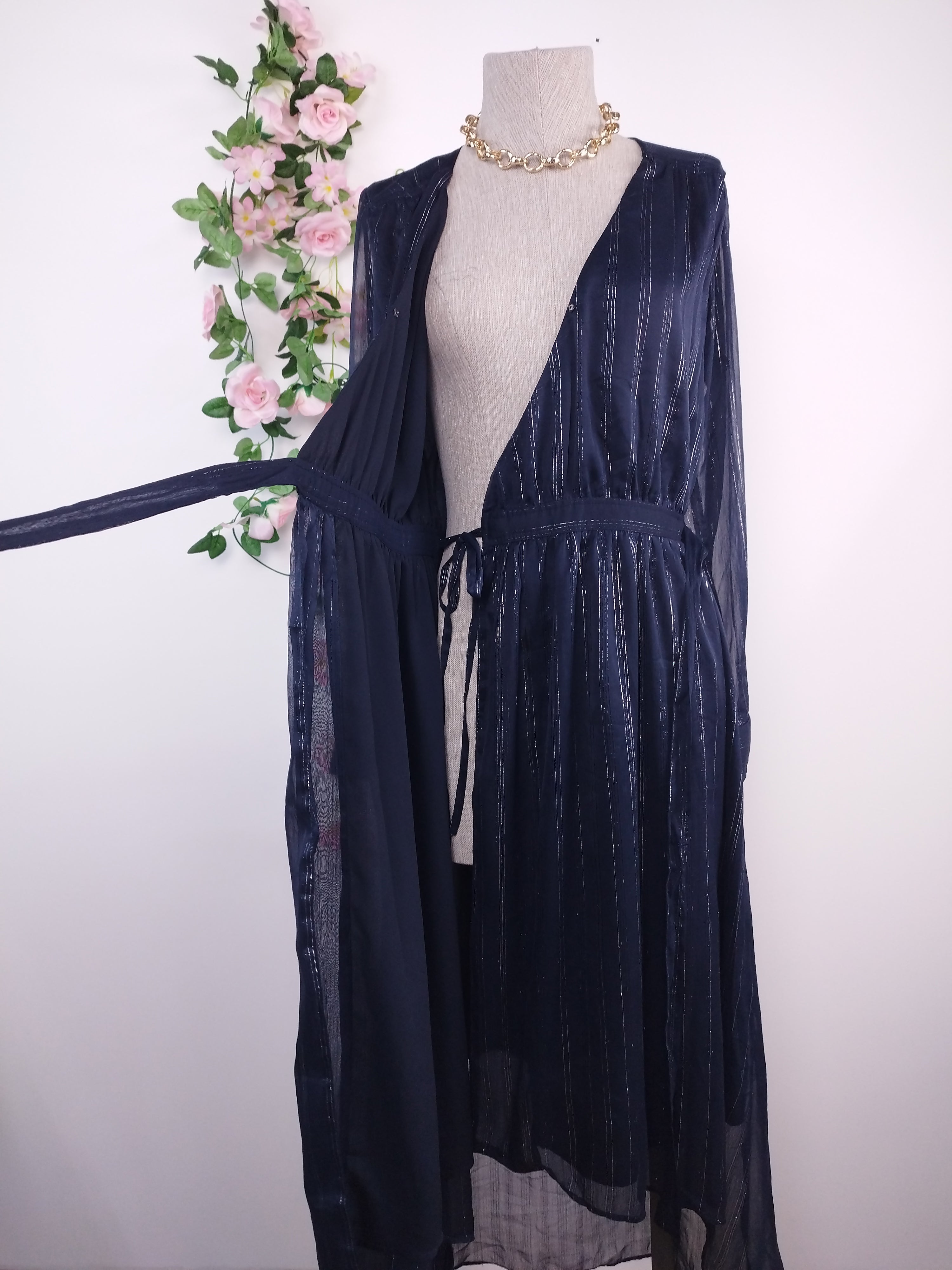 Robe de soirée SCOTCH &amp; SODA, coupe portefeuille asymétrique