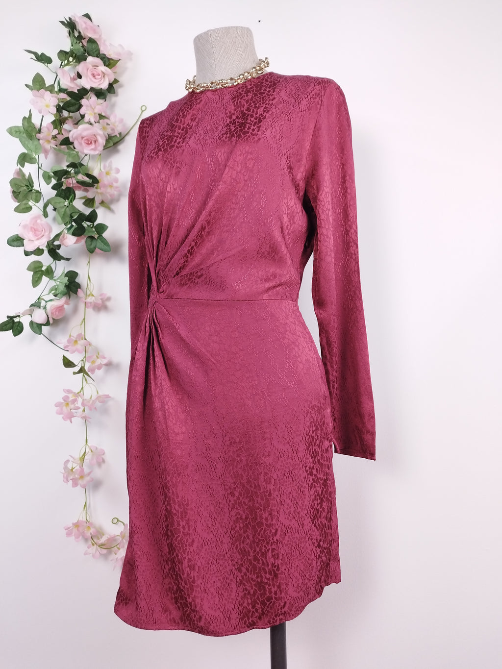 &amp; AUTRES HISTOIRES Robe de soirée courte froncée