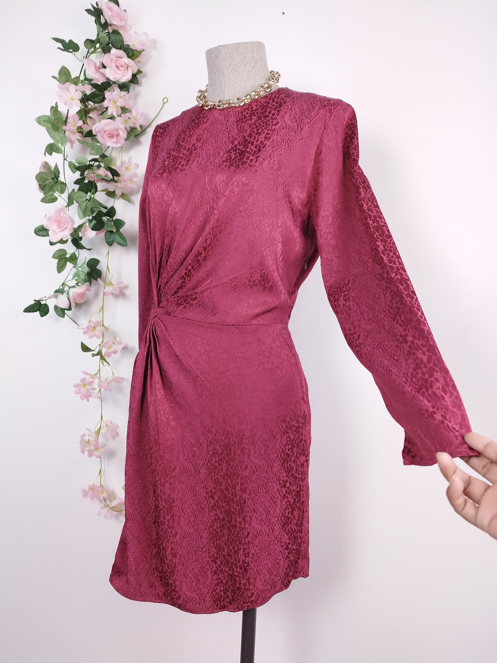 &amp; AUTRES HISTOIRES Robe de soirée courte froncée