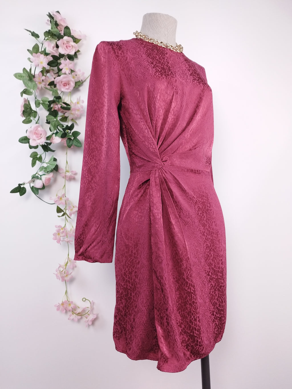 &amp; AUTRES HISTOIRES Robe de soirée courte froncée