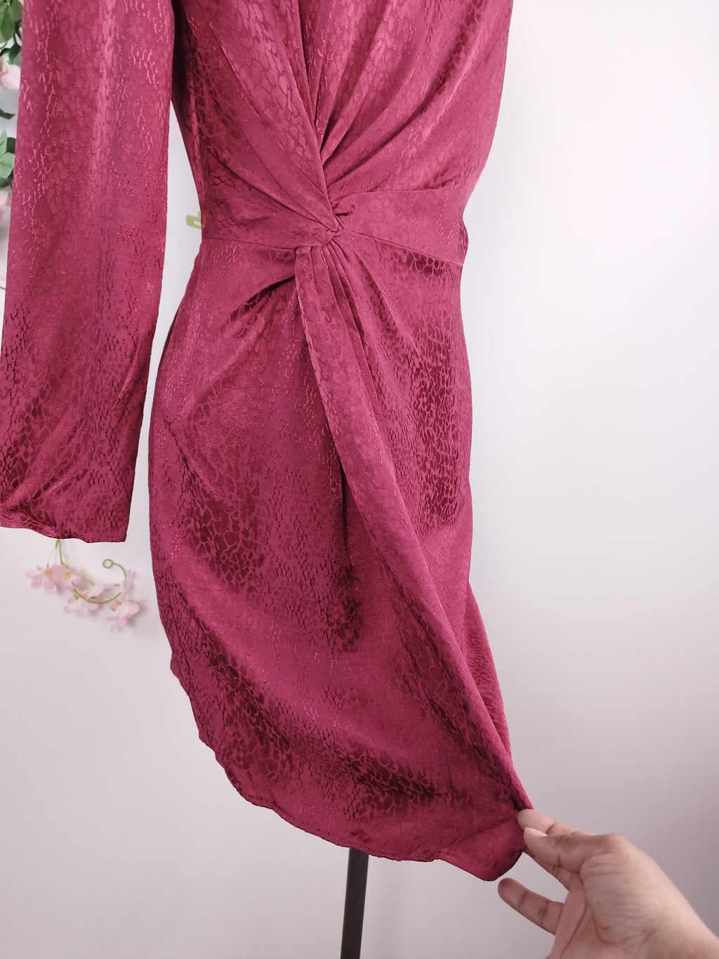 &amp; AUTRES HISTOIRES Robe de soirée courte froncée