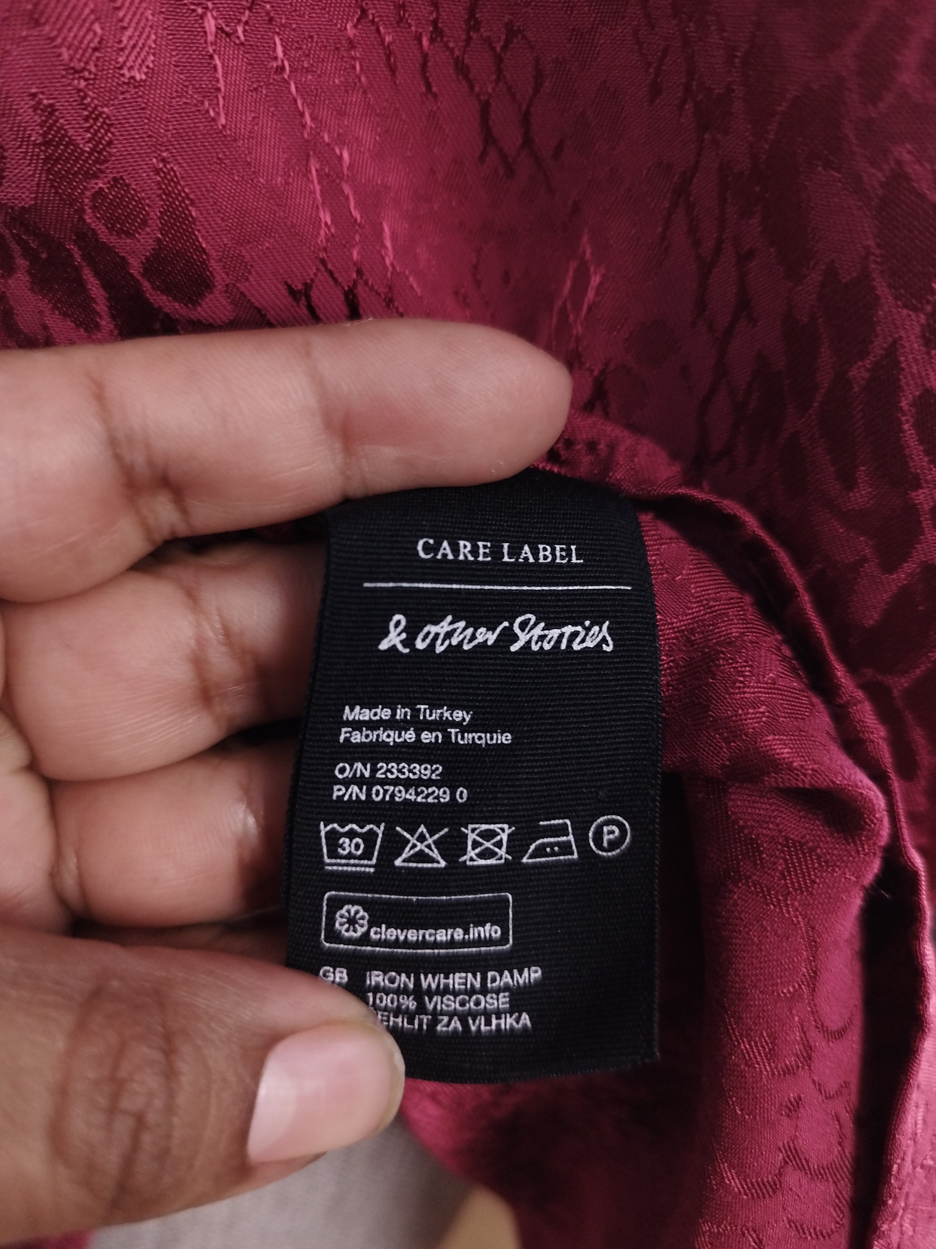 &amp; AUTRES HISTOIRES Robe de soirée courte froncée