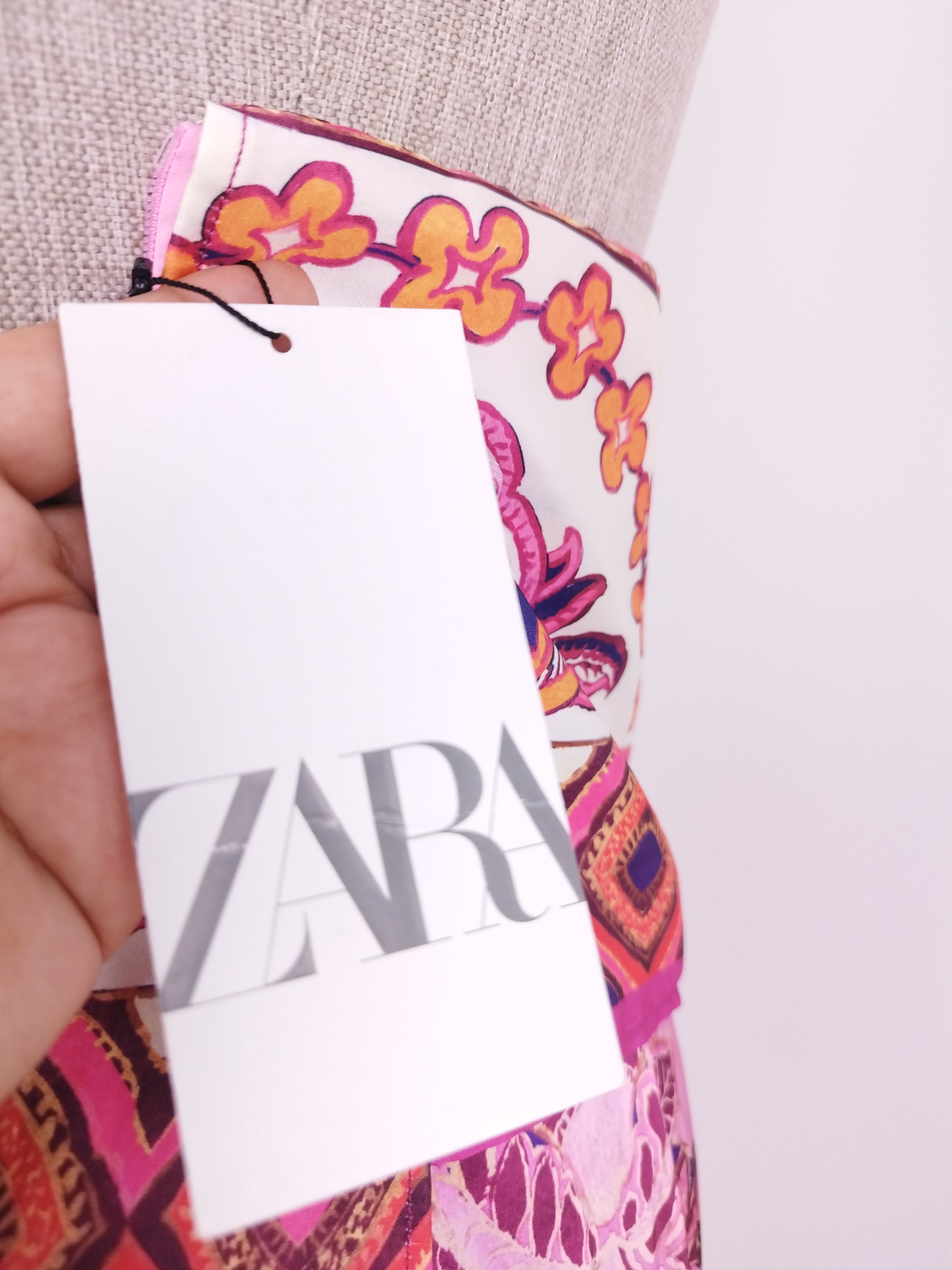 Mono ZARA Largo Satinado elegante Fiesta