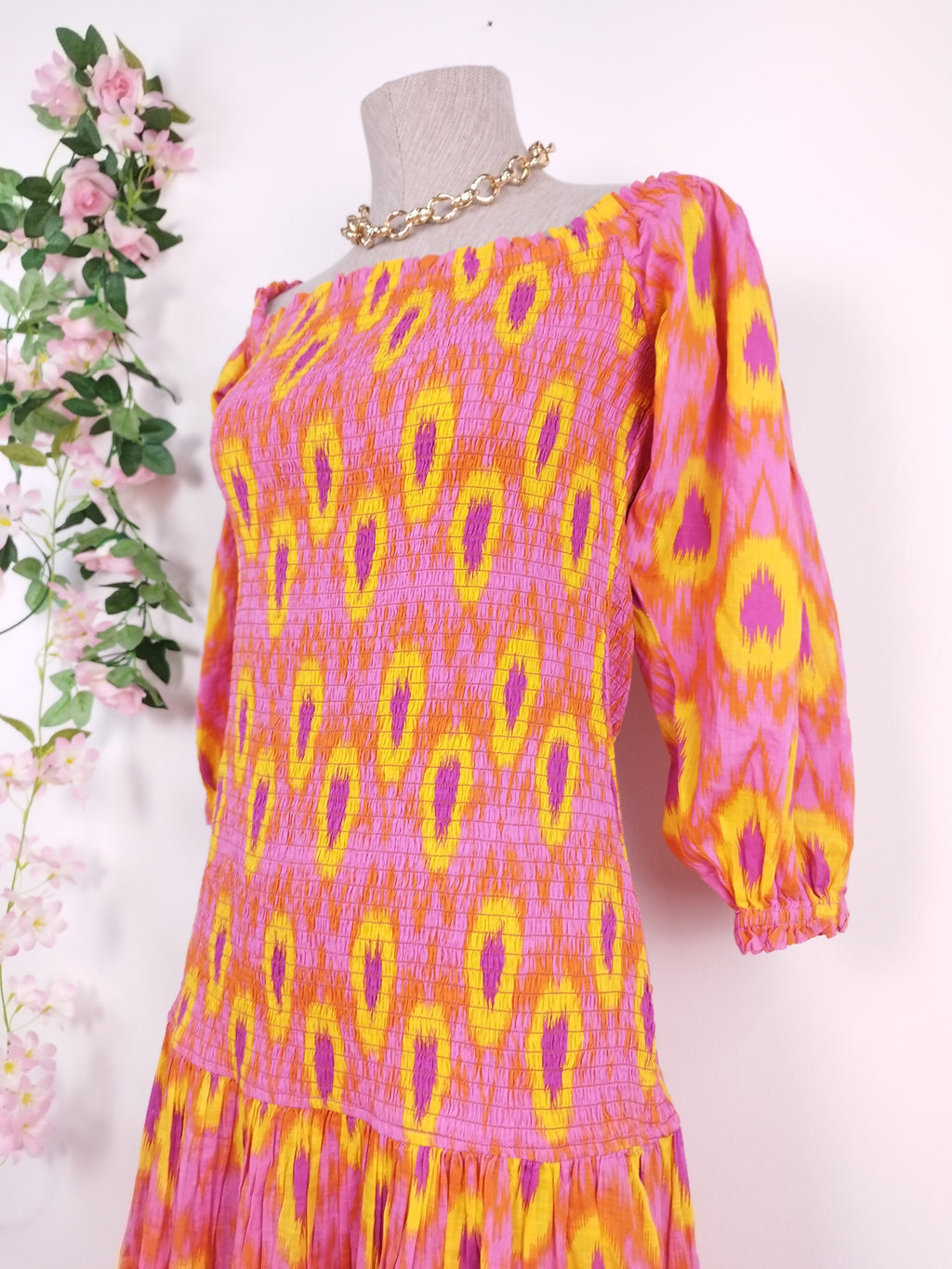 Robe longue d'été ZARA 100% coton