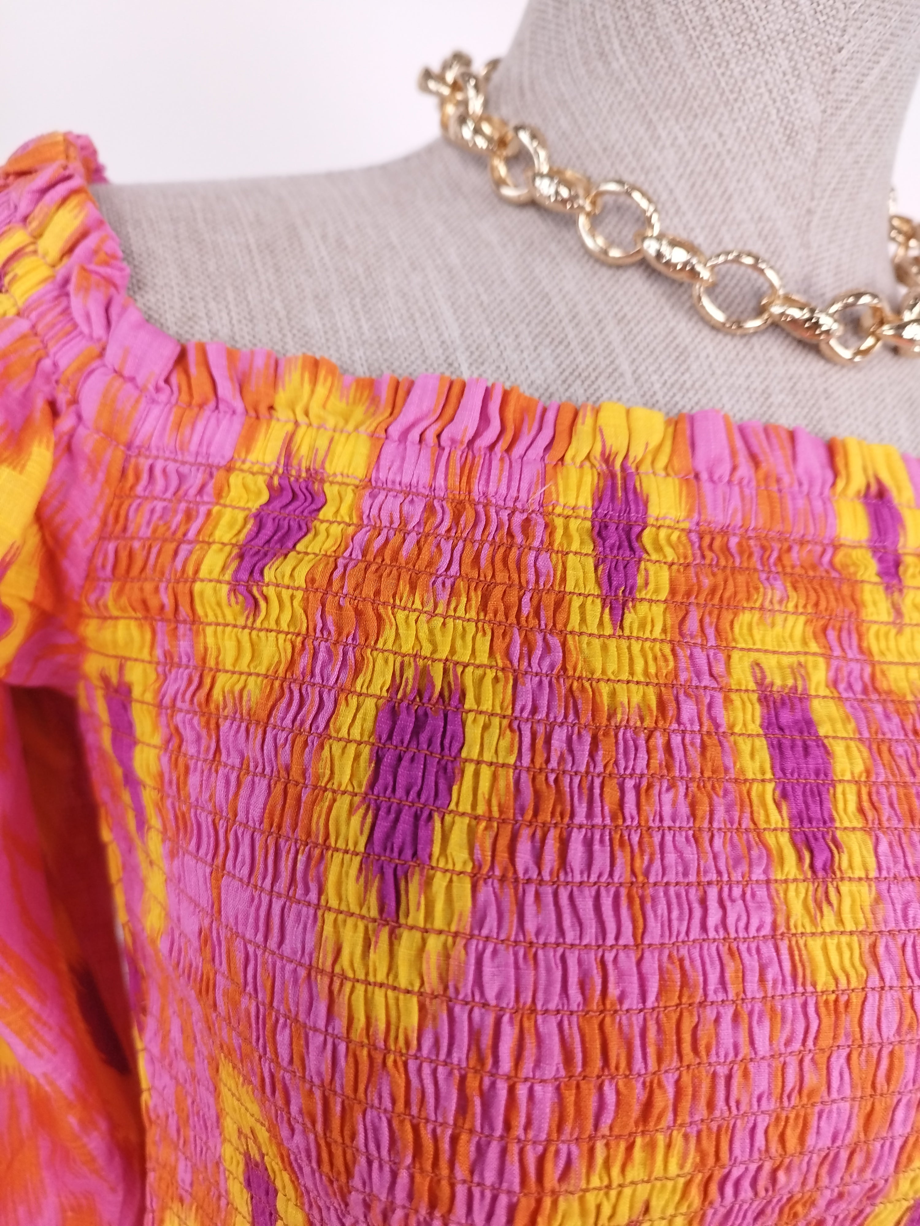 Robe longue d'été ZARA 100% coton