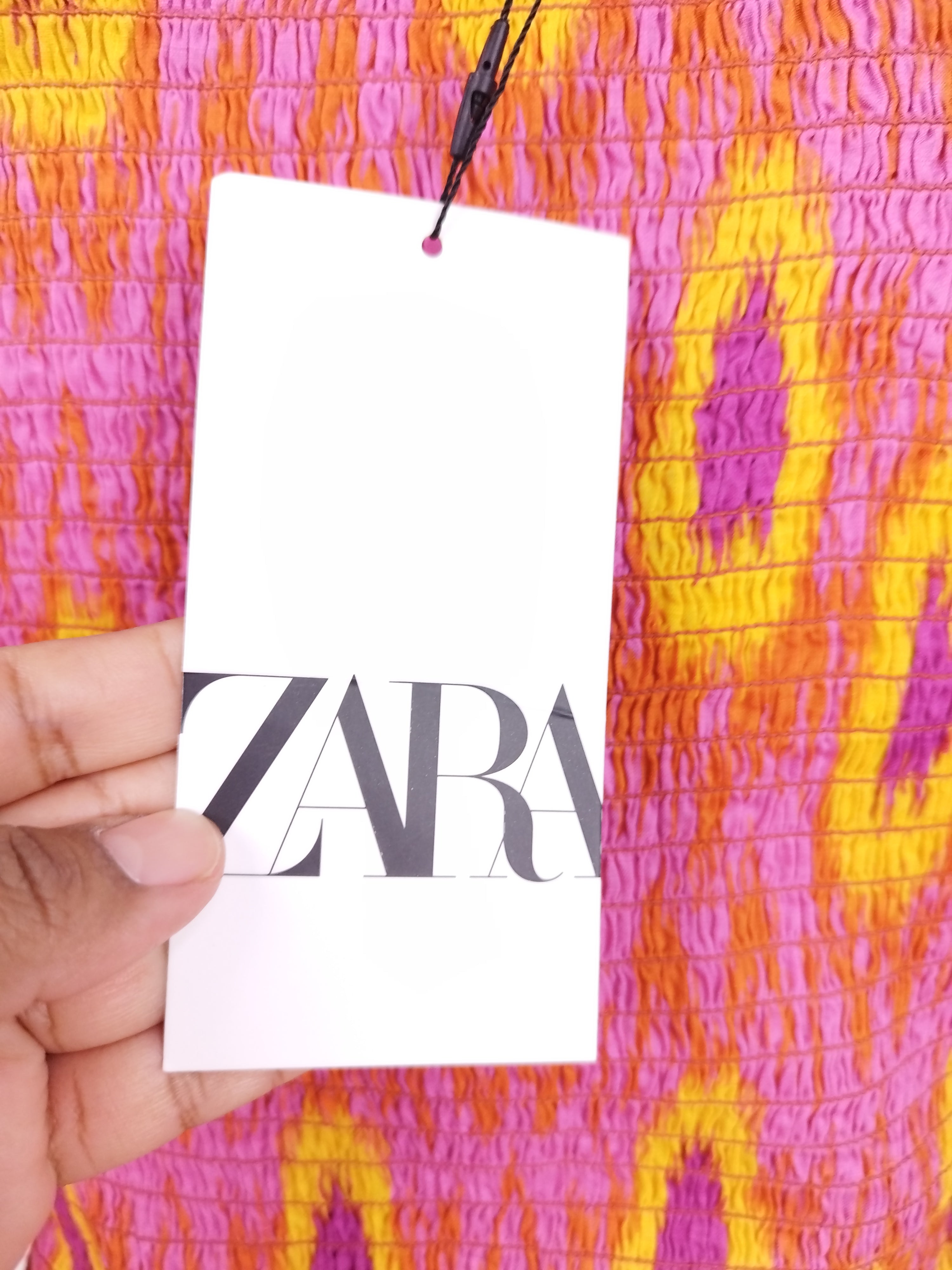 Robe longue d'été ZARA 100% coton