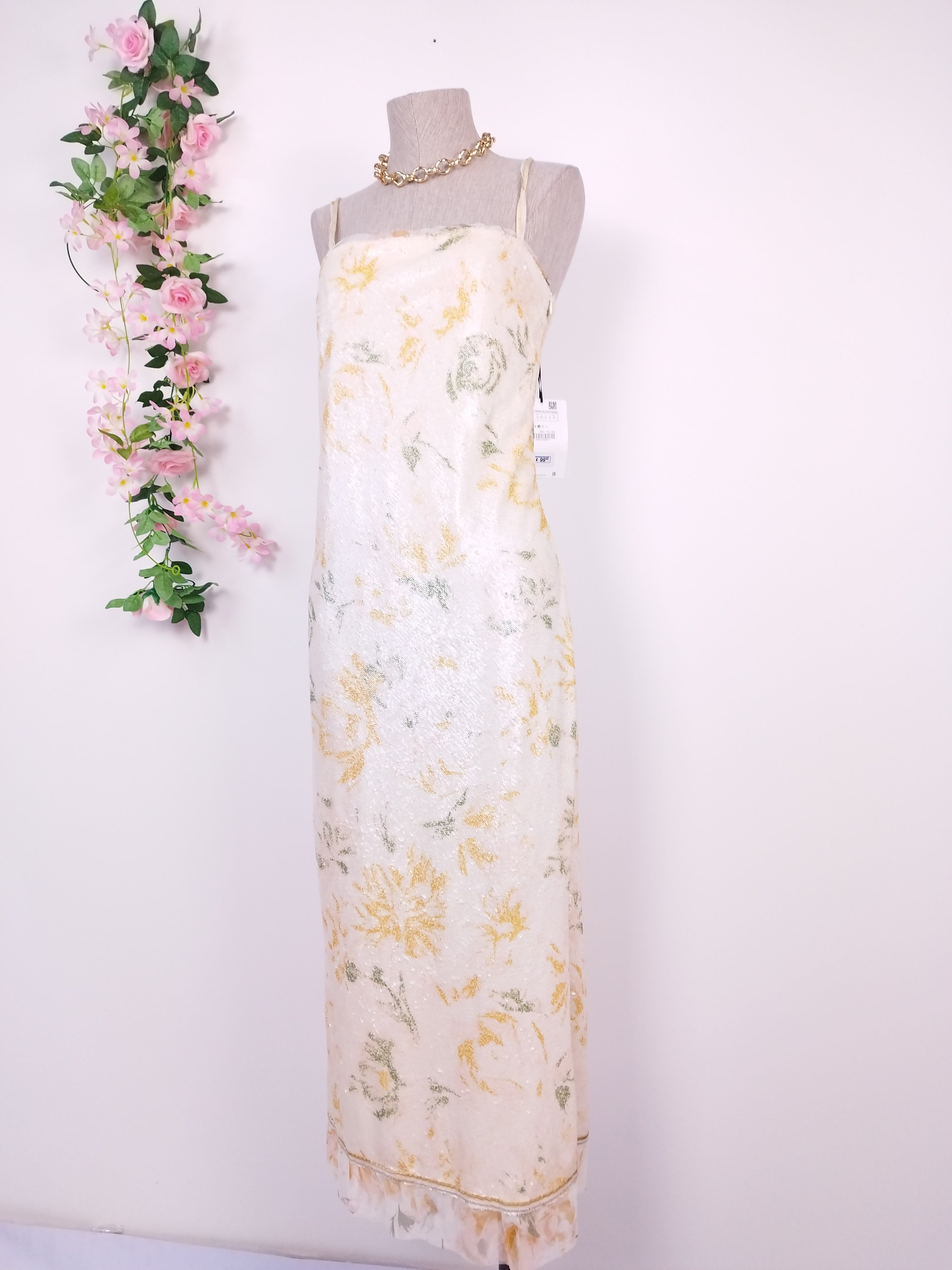 Robe de soirée Ibiza à sequins ZARA