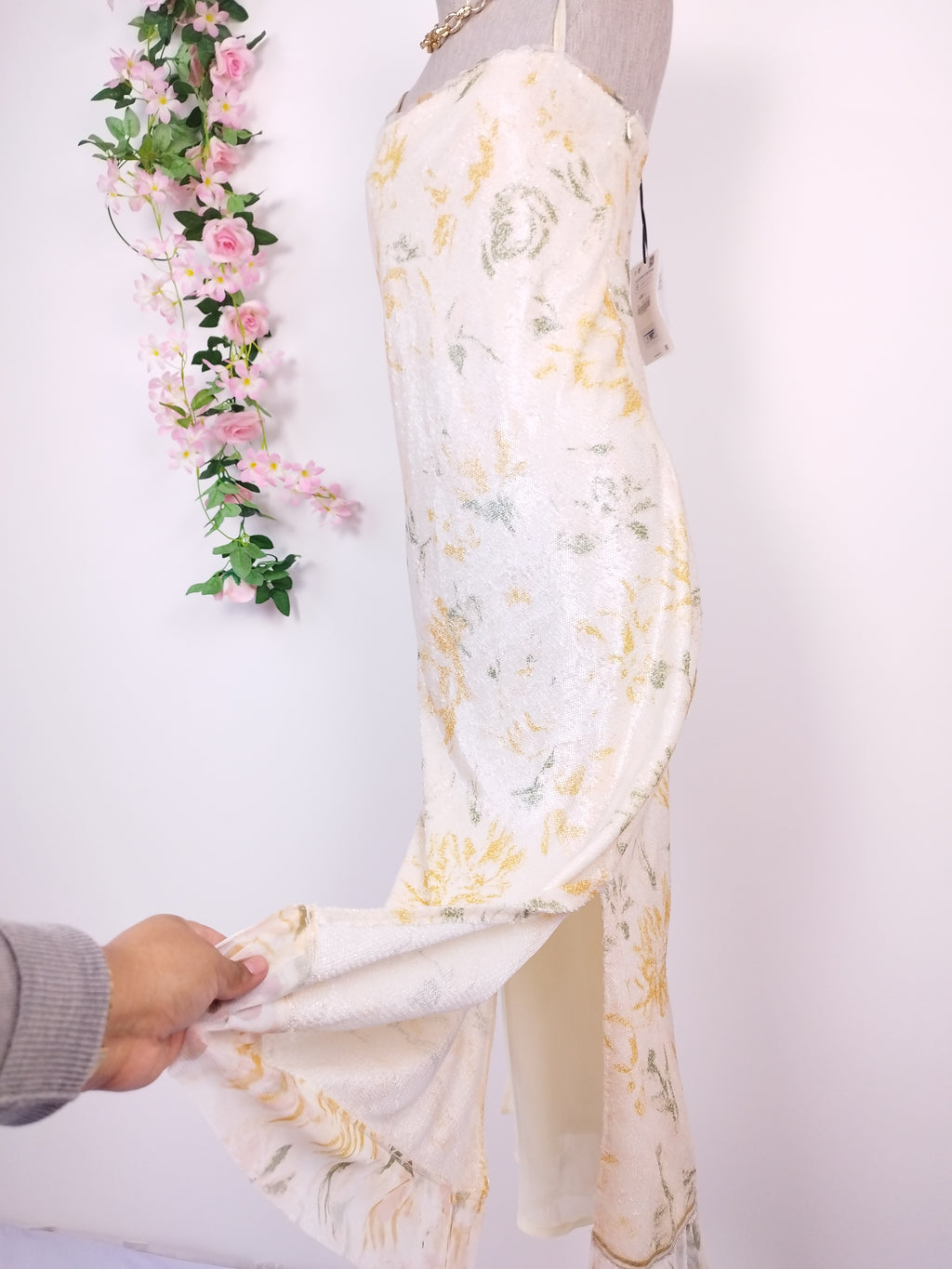 Robe de soirée Ibiza à sequins ZARA