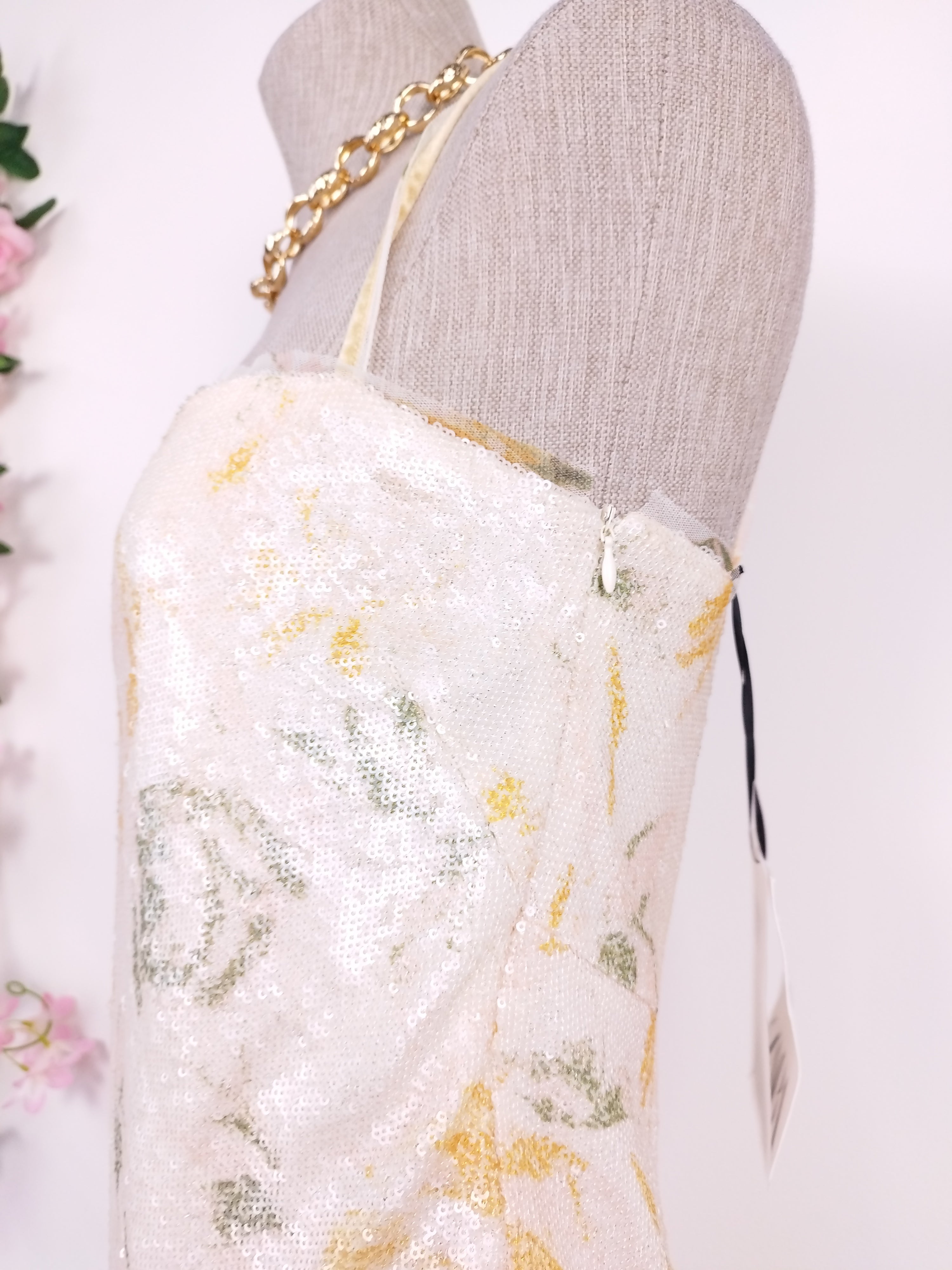 Robe de soirée Ibiza à sequins ZARA