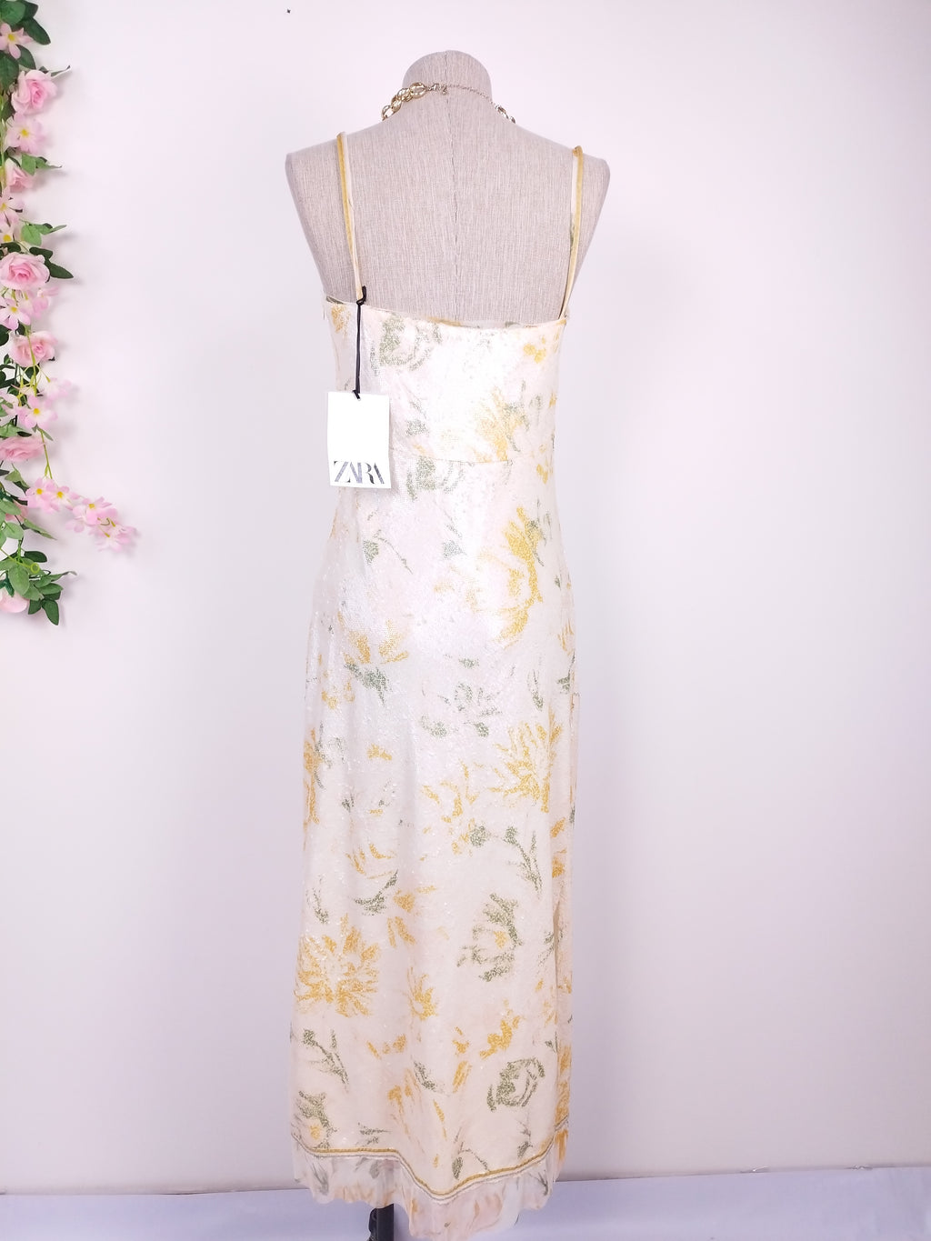 Robe de soirée Ibiza à sequins ZARA