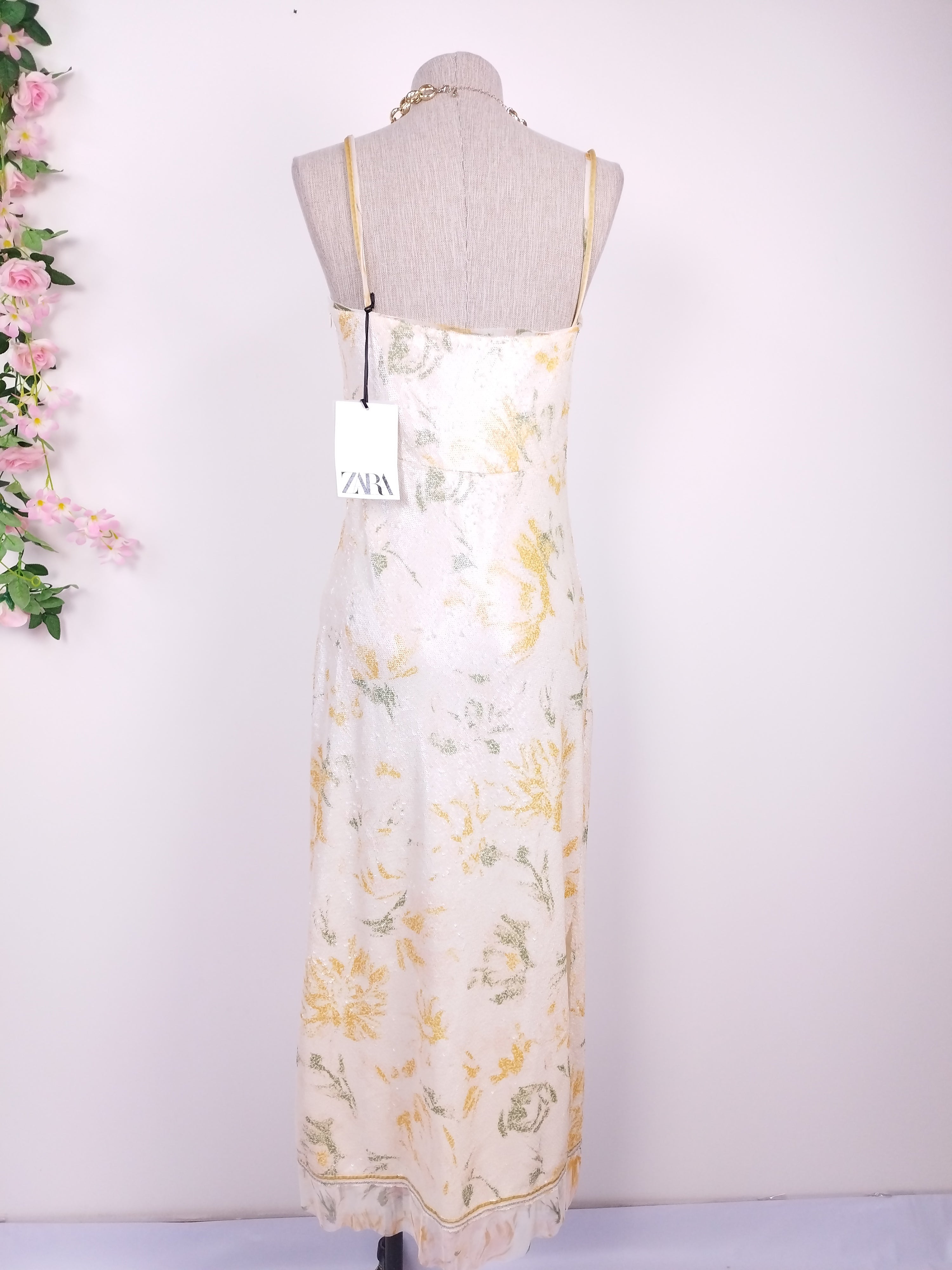 Robe de soirée Ibiza à sequins ZARA