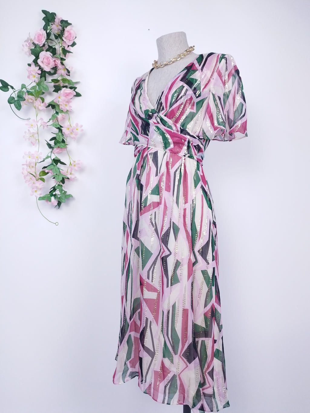 Robe de soirée longue portefeuille BA &amp; SH