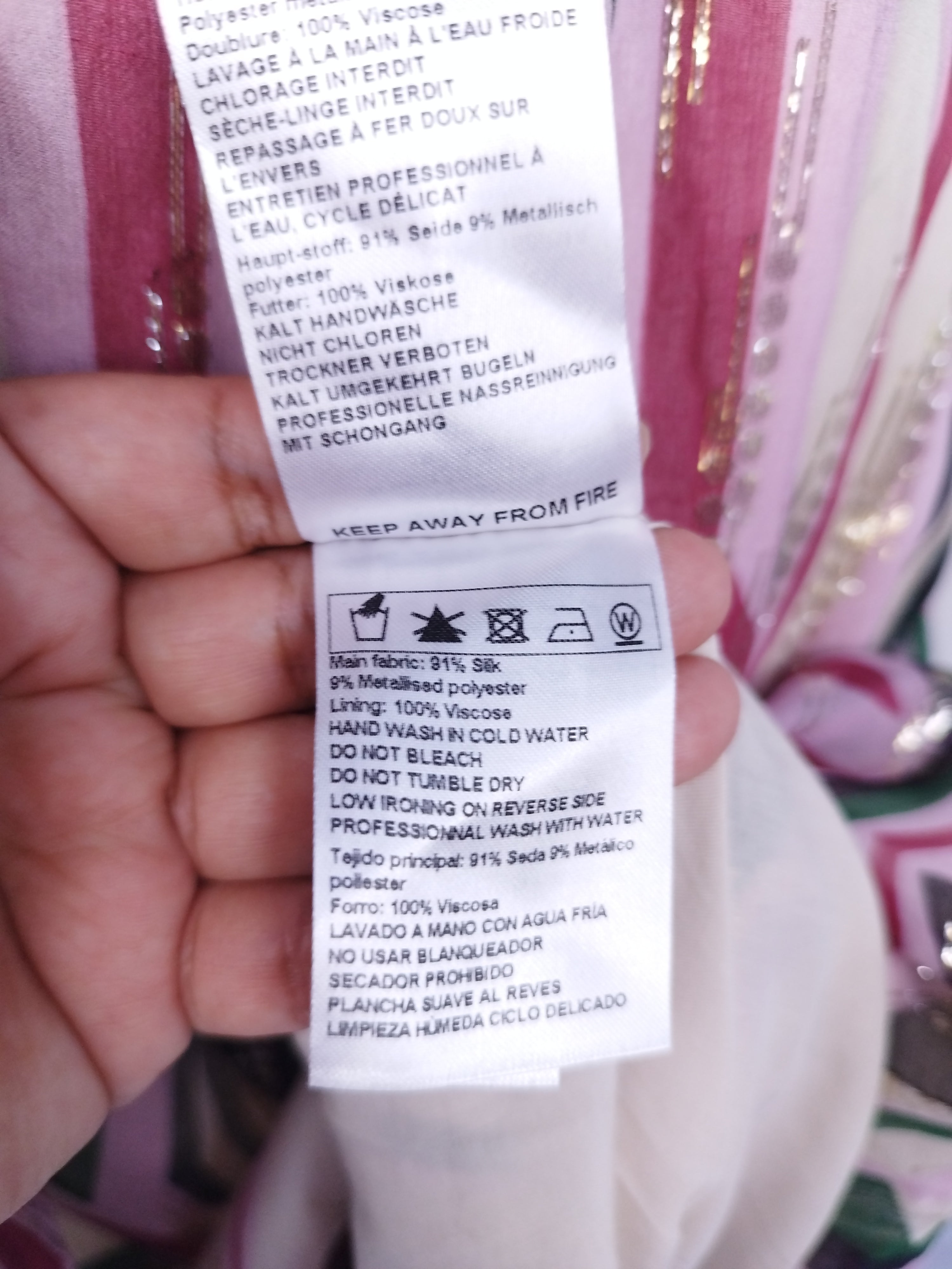 Robe de soirée longue portefeuille BA &amp; SH