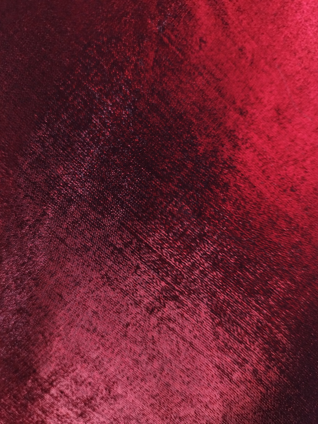 Vintage 90s Maxi Dress — Slip Style, Iridescent Burgundy Satin