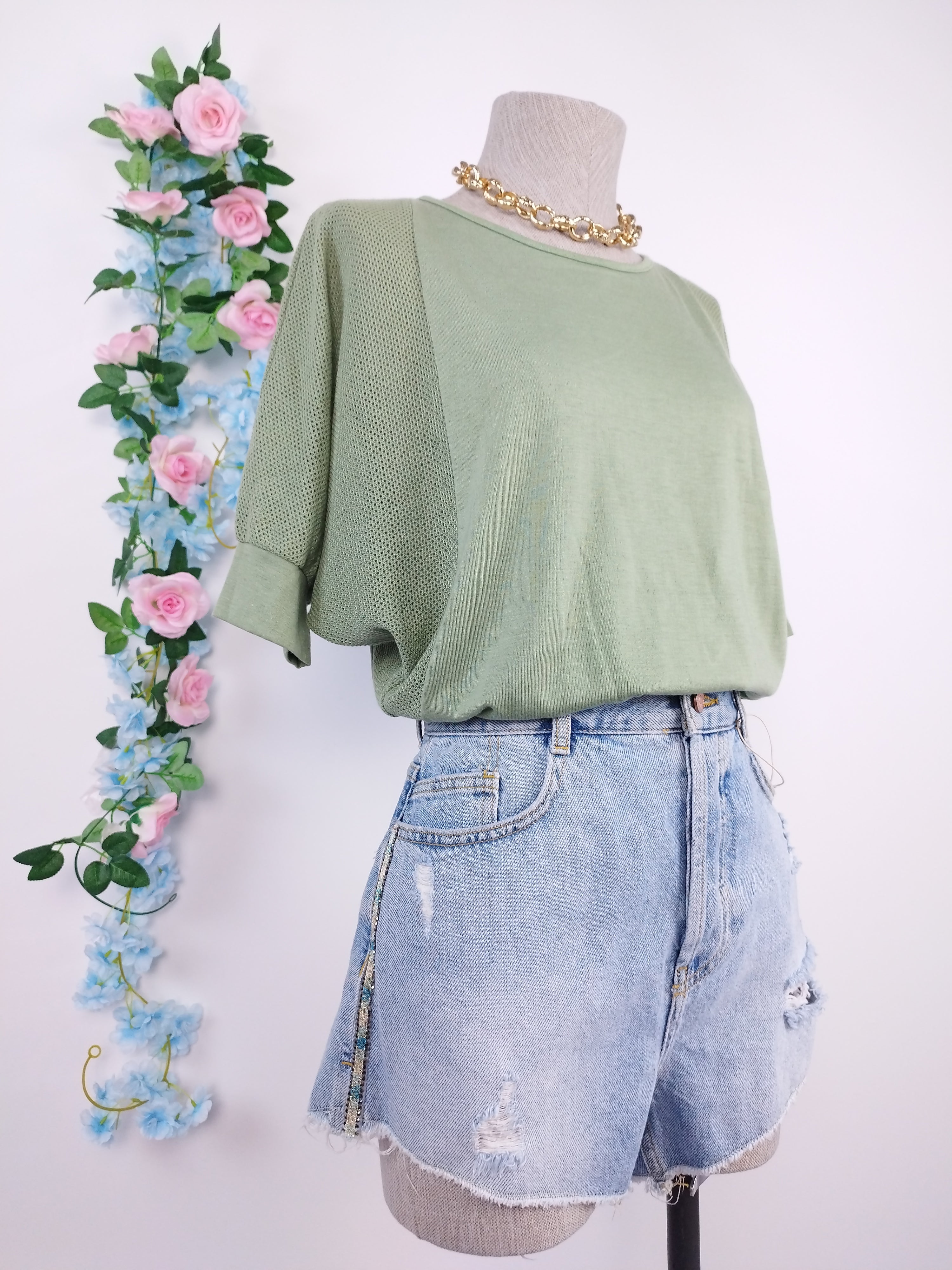 T-shirt vintage à manches courtes neuf